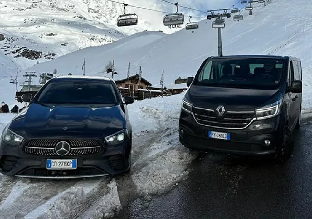 Le vedi a Cervinia ogni giorno